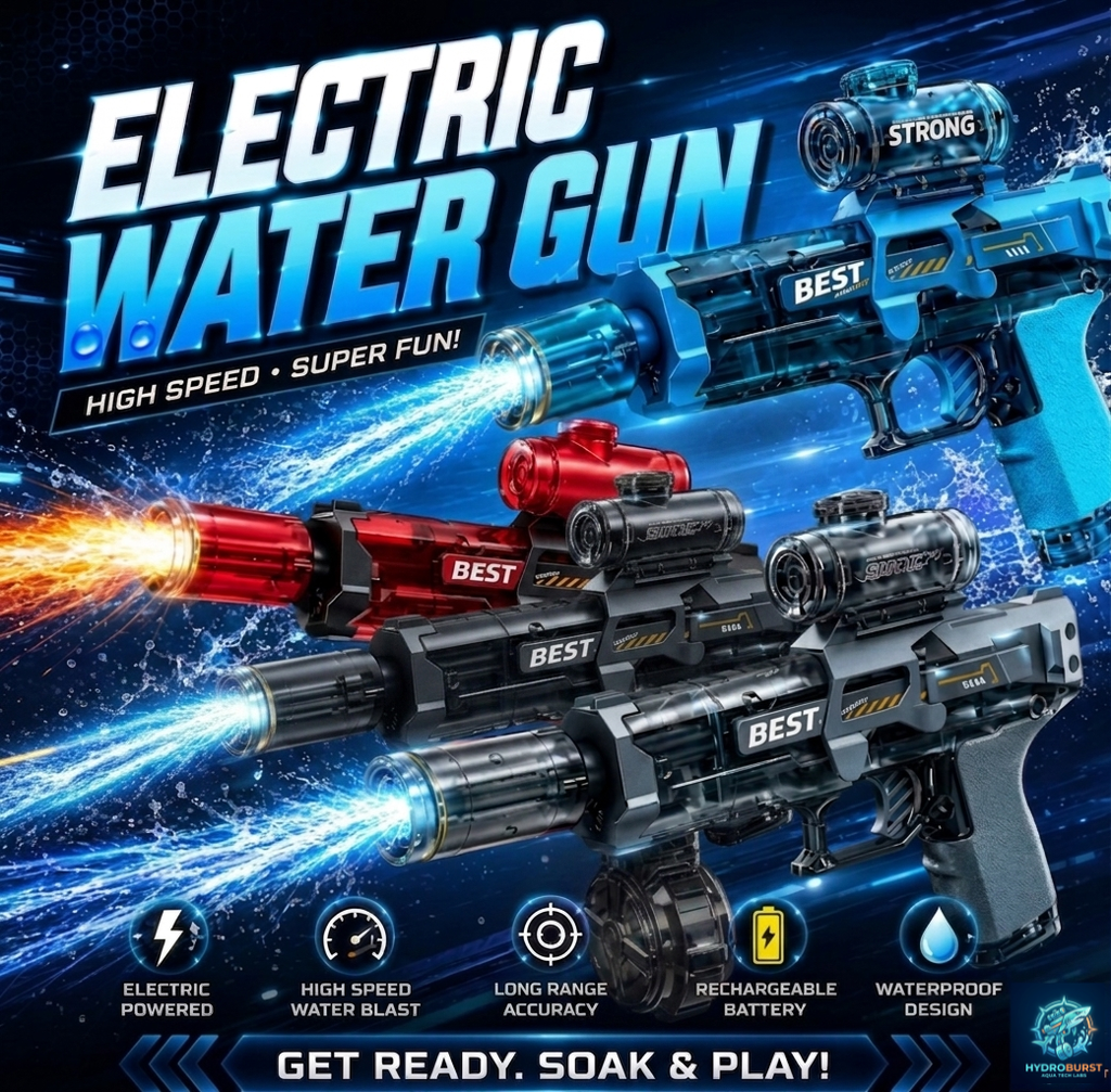 Electric Water Gun - HydroBurst™